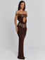 ROZIA MAXI DRESS BROWN Maxi Dress 
