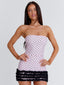 RYLEIGH MINI DRESS PINK POLKA DOT Mini Dress 