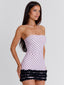 RYLEIGH MINI DRESS PINK POLKA DOT Mini Dress 