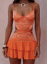 SANTANA MINI DRESS ORANGE Mini Dress 