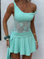 SCALA MINI DRESS AQUA Mini Dress 