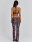 SHANEL PANTS DEEP PURPLE Pants 