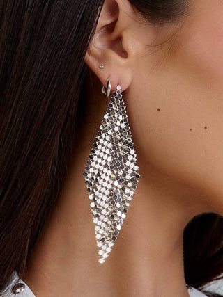 SHONDA EARRING SILVER Earrings 
