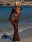 SIERA MAXI SKIRT BRONZE Maxi Skirt 