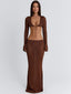 SIERA MAXI SKIRT BRONZE Maxi Skirt 