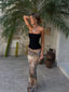 SOLA MESH CORSET TOP BLACK Corset 