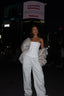 SOLA MESH CORSET TOP WHITE Corset 