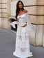 SOLALNES SKIRT WHITE Maxi Skirt 
