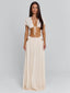 SOLEIA MAXI SKIRT CREAM Maxi Skirt 