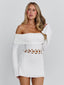 SYLVAINE MINI DRESS WHITE Mini Dress 