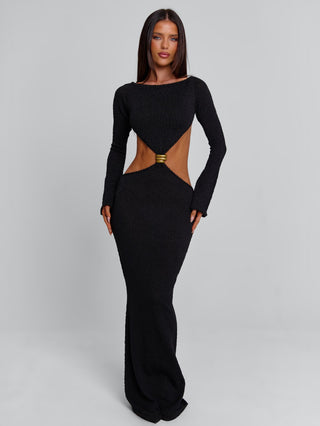 TOVA MAXI DRESS BLACK Maxi Dress 