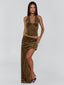TRYIAL MINI SKIRT OLIVE Mini Skirt 