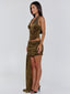 TRYIAL MINI SKIRT OLIVE Mini Skirt 