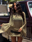 VANNA MINI DRESS GOLD Mini Dress 