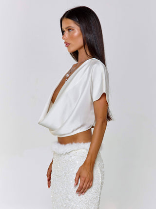 VELORA TOP WHITE Top 