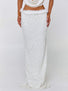 MILLIANA MAXI SKIRT WHITE Maxi Skirt 