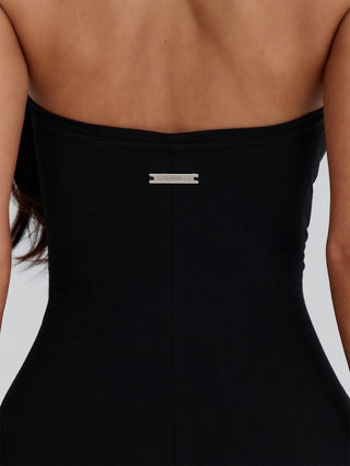 VICTORIA CAPRI JUMPSUIT BLACK Jumpsuit 