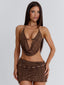 VIER MINI SKIRT CHOCOLATE Mini Skirt 