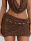 VIER MINI SKIRT CHOCOLATE Mini Skirt 