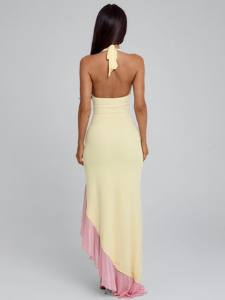 VIRGINIA MAXI DRESS YELLOW Maxi Dress 