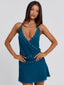 WRENLEY MINI DRESS DEEP TEAL Mini Dress 