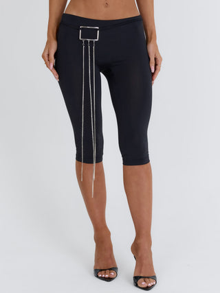 XIANNA CAPRI PANTS BLACK Pants 
