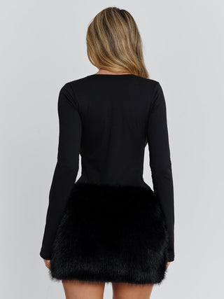ZANIRA MINI DRESS BLACK Mini Dress 
