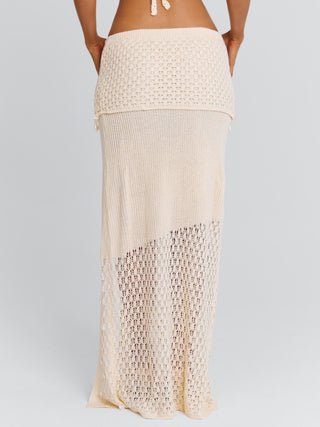 ZARIELLE MAXI SKIRT IVORY Maxi Skirt 