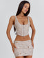 ZAYA MINI SKIRT BEIGE Mini Skirt 