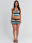 ZOEY MINI SKIRT MULTI STRIPE Mini Skirt 
