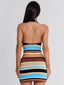 ZOEY TOP MULTI STRIPE Crop Top 
