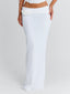 ZURAI MAXI SKIRT WHITE Maxi Skirt 